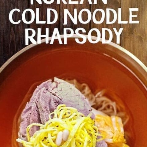 Korean Cold Noodle Rhapsody