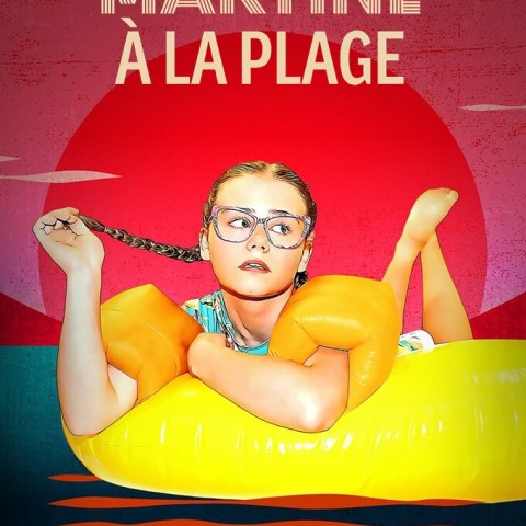 Martine à la plage