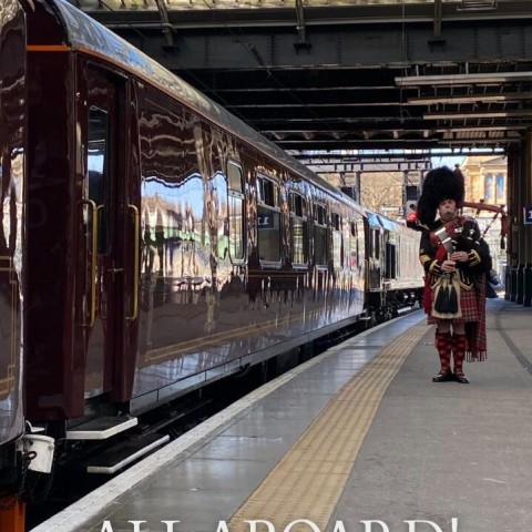 All Aboard! Scotland's Poshest Train